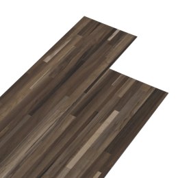 Lumarko Panele podłogowe PVC, 5,02m², 2mm, samoprzylepne, brązowe paski