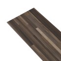  Panele podłogowe PVC, 5,02m², 2mm, samoprzylepne, brązowe paski Lumarko!