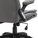  Krzesło biurowe, antracytowe, sztuczna skóra Lumarko!