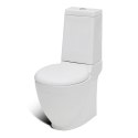 Toaleta ceramiczna, odpływ poziomy, biała Lumarko!