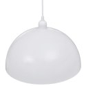  Lampy sufitowe, 2 szt., regulowana długość, półokrągłe, białe Lumarko!