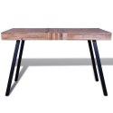  Stół z odzyskanego drewna tekowego Lumarko!