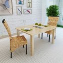 Krzesła stołowe, 2 szt., abaka i lite drewno mango Lumarko!