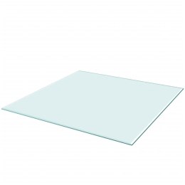 Lumarko Blat stołu szklany, kwadratowy 700x700 mm