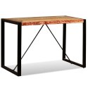  Stół do jadalni z litego drewna odzyskanego, 120 cm Lumarko!