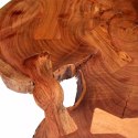  Stolik kawowy plaster, (55-60) x 40 cm, lite drewno akacjowe Lumarko!