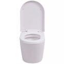  Podwieszana toaleta ceramiczna, biała Lumarko!