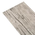  Samoprzylepne panele podłogowe PVC 5,02 m², 2 mm, spłowiały dąb Lumarko!