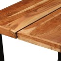  Stolik barowy, drewno akacjowe, 150x70x107 cm Lumarko!