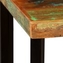  Stolik barowy, lite drewno z odzysku, 60x60x107 cm Lumarko!