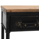  Stolik konsola, MDF i drewno jodłowe, 100 x 33,5 x 80 cm Lumarko!