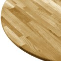  Okrągły blat do stolika z litego drewna dębowego, 23 mm, 600 mm Lumarko!