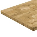  Prostokątny blat do stolika z drewna dębowego, 44 mm, 120x60 cm Lumarko!