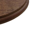  Stolik z litego drewno jodłowego, 40 x 64 cm, brązowy Lumarko!