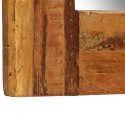  Lustro ścienne z ramą z odzyskanego drewna, 60 x 60 cm Lumarko!