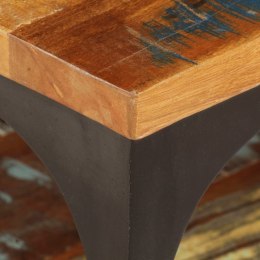  Stolik kawowy z półką, 100x60x35 cm, z drewna z odzysku Lumarko!