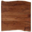 Stolik z naturalną krawędzią, 60x60x40 cm, lite drewno akacjowe Lumarko!