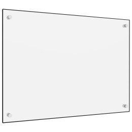 Lumarko Panel ochronny do kuchni, biały, 70x50 cm, szkło hartowane