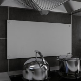 Lumarko Panel ochronny do kuchni, biały, 80x40 cm, szkło hartowane