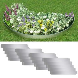  Zestaw 20 elastycznych obrzeży ogrodowych, stalowych, 100x15 cm Lumarko!