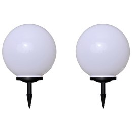 Lumarko Lampy do oświetlenia ścieżki, 2 szt., LED, 40 cm, z kołkami
