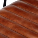  Fotel bujany, brązowy, skóra naturalna Lumarko!