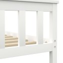  Rama łóżka, biała, lite drewno sosnowe, 140 x 200 cm Lumarko!