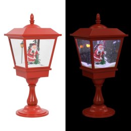 Lumarko Świąteczna latarenka stojąca z Mikołajem, 64 cm, LED