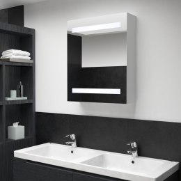  Szafka łazienkowa z lustrem i LED, 50 x 14 x 60 cm Lumarko!