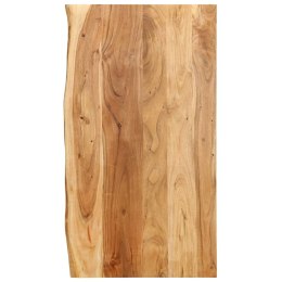 Lumarko Blat łazienkowy, lite drewno akacjowe, 100 x 55 x 2,5 cm