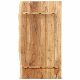 Lumarko Blat łazienkowy, lite drewno akacjowe, 100 x 55 x 2,5 cm