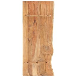Lumarko Blat łazienkowy, lite drewno akacjowe, 140 x 55 x 3,8 cm