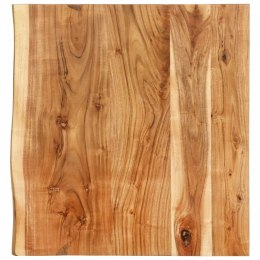 Lumarko Blat łazienkowy, lite drewno akacjowe, 60 x 55 x 3,8 cm