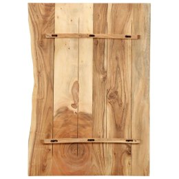 Lumarko Blat łazienkowy, lite drewno akacjowe, 80 x 55 x 2,5 cm