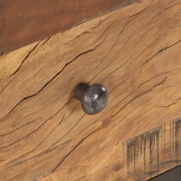  Stolik kawowy, 100x50x45 cm, lite drewno z odzysku Lumarko!