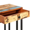  Stolik boczny w kształcie U, 45x30x61 cm, lite drewno z odzysku Lumarko!