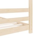  Rama łóżka dziecięcego, lite drewno sosnowe, 70 x 140 cm Lumarko!