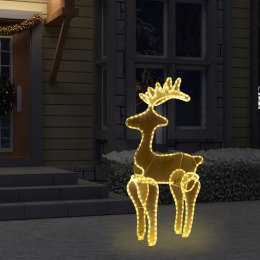  Świąteczna dekoracja, renifer z siatki, 306 LED, 60x24x89 cm Lumarko!
