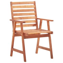  Krzesła ogrodowe, 4 szt., lite drewno akacjowe Lumarko!