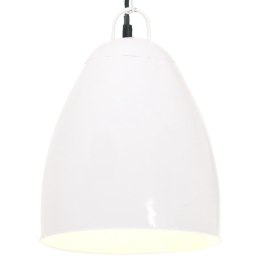  Industrialna lampa wisząca, 25 W, biała, okrągła, 32 cm, E27 Lumarko!
