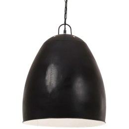 Lumarko Industrialna lampa wisząca, 25 W, czarna, okrągła, 42 cm, E27