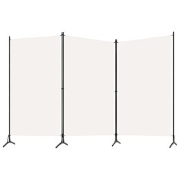 Lumarko Parawan 3-panelowy, biały, 260 x 180 cm