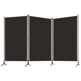 Lumarko Parawan 3-panelowy, brązowy, 260 x 180 cm