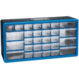  Organizer na narzędzia z 30 szufladami, niebieski, 12015