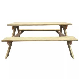  Stół piknikowy, 150 x 135 x 71,5 cm, drewno Lumarko!