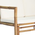 2-osobowa sofa ogrodowa z poduszkami, bambus Lumarko!