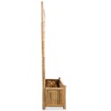  Podwyższona donica ogrodowa z kratką, bambus, 70 cm Lumarko!
