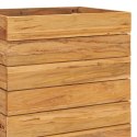  Podwyższona donica, 50x40x72 cm, drewno tekowe z odzysku i stal Lumarko!