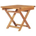  Leżak ze stolikiem, lite drewno tekowe Lumarko!
