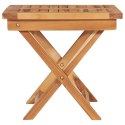  Leżak ze stolikiem, lite drewno tekowe Lumarko!